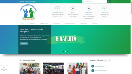 Prefeitura de Ibirapuitã Lança Novo Site para Melhorar Comunicação com Cidadãos