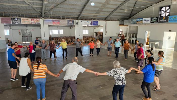 Idosos de Ibirapuitã participam do 2º encontro da Oficina da Terceira Idade