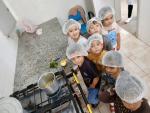 Turma do Jardim 1 da EMEI participa de projeto sobre Educação Alimentar e Nutricional