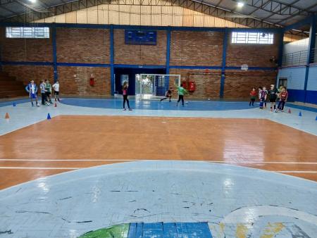 CRAS promove atividade esportiva com jovens atletas da categoria Sub-11 em Ibirapuitã