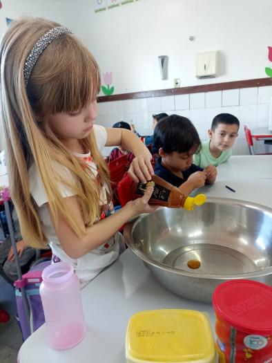 Turminha do Pré I da EMEI participa da Jornada de Educação Alimentar e Nutricional