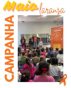 CRAS de Ibirapuitã segue com ações do Maio Laranja nas escolas do município CRAS de Ibirapuitã segue com ações do Maio Laranja nas escolas do município