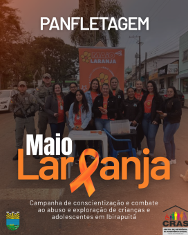 CRAS de Ibirapuitã segue com ações do Maio Laranja