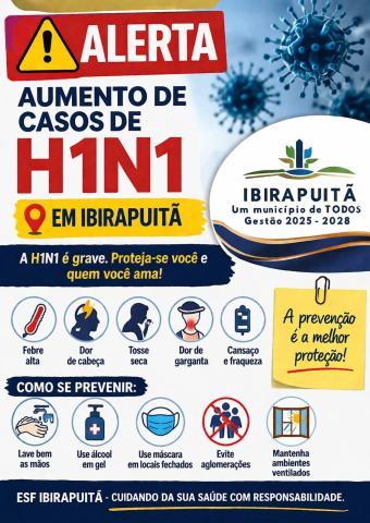 Aumento de casos de H1N1 acende alerta na comunidade