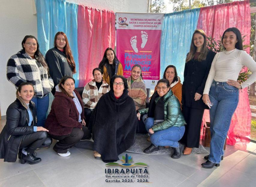 Equipe do PIM de Ibirapuitã participa de Encontro Regional de Formação Continuada em Campos Borges