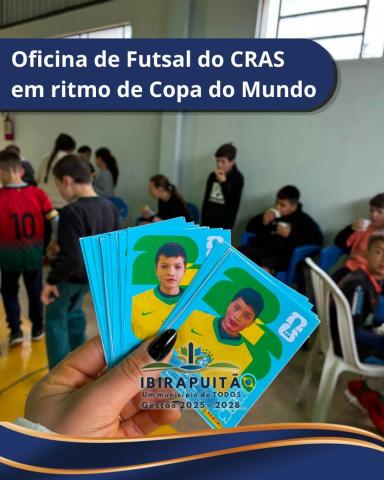 CRAS realiza atividade especial durante a Oficina Semanal Gol de Placa